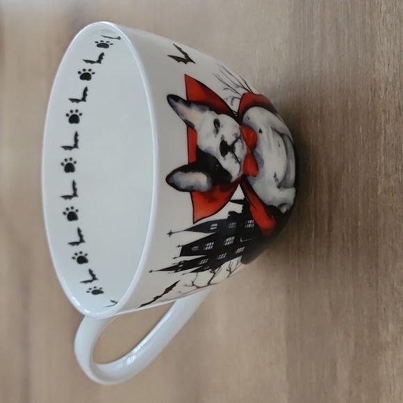 Portobello By Design “Count Dogula” Halloween Jumbo Mug – 16 oz – Bulldog Vampir - Picture 4 of 8